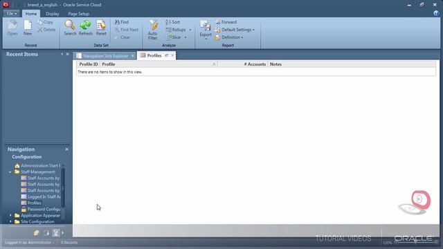 Knowledge Advanced | Creating Knowledge Advanced Console Users NavSet Profile смотреть онлайн