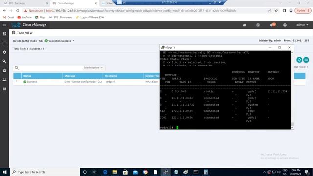 Cisco SDWAN - Centralized control policy and VRF leaking Lab смотреть онлайн