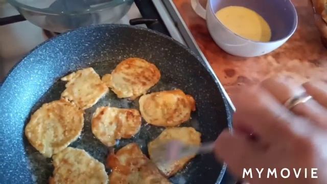 Вкусная закуска," баклажаны под сырной корочкой". смотреть онлайн