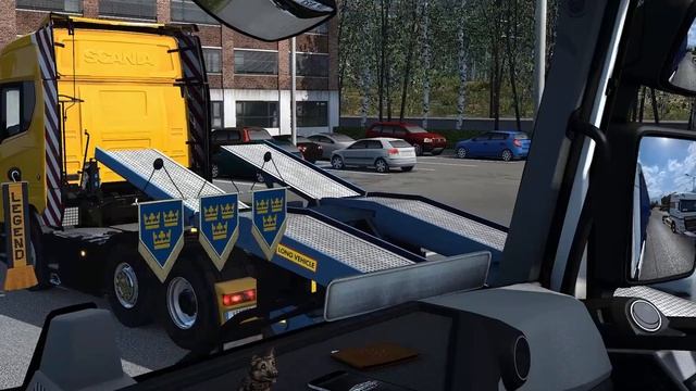 Euro Truck Simulator 2 Roleplay - Walk around - Rescue & Double Cargo смотреть онлайн
