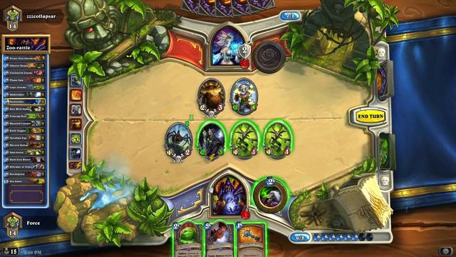 Hearthstone: Zoo-Rattle (GvG Gameplay) смотреть онлайн