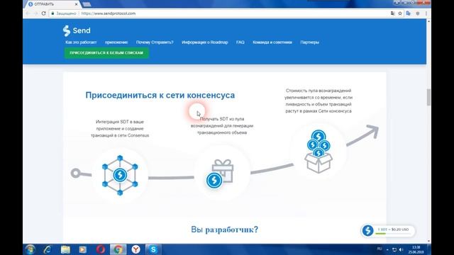 SEND - новые цифровые деньги для блокчейн экосистемы смотреть онлайн