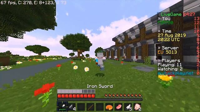 ГОЛОДНЫЕ ИГРЫ ЭПИК В МАЙНКРАФТЕ???!! - | MINECRAFT SURVIVAL GAMES #09 | ~ w/ LeyterZ смотреть онлайн