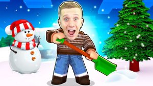 ОХ и СНЕГА НАВАЛИЛО! БЕРУ ЛОПАТУ