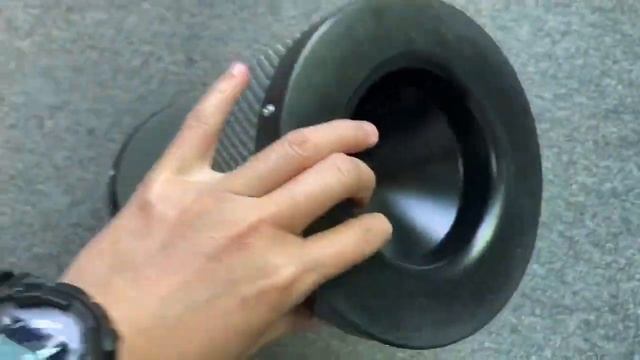 4-- 6-- Planting Air Purifier With 38mm Activated Charcoal Carbon Filter For Inline Fan Hydroponic