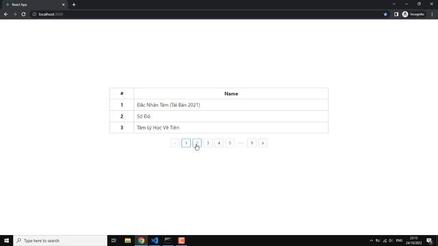 Pagination ReactJS Ant Design смотреть онлайн