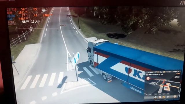 EURO TRUCK SIMULATOR 2 - CORE 2 QUAD Q6600/ GT 710 1GB GDDR3/ 8GB RAM DDR3 смотреть онлайн