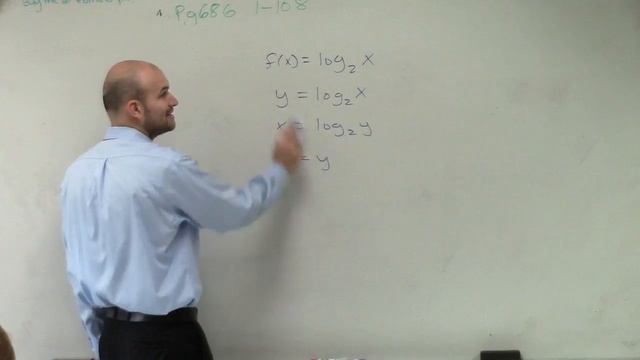 How to find the inverse of a logarithmic function, f(x) = log2 (x) смотреть онлайн