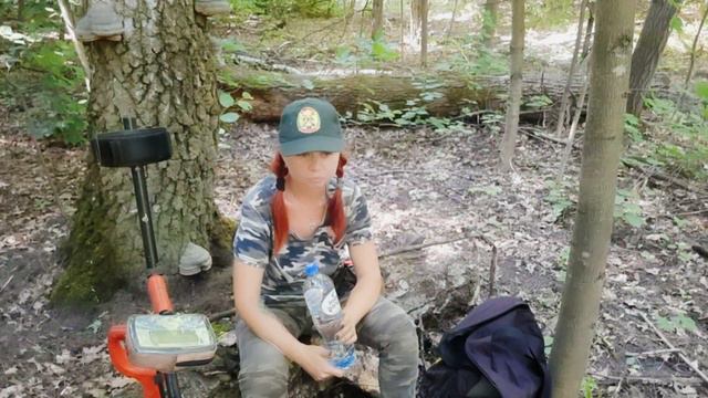 Этот лес ещё может удивить! Коп в старом лесу.