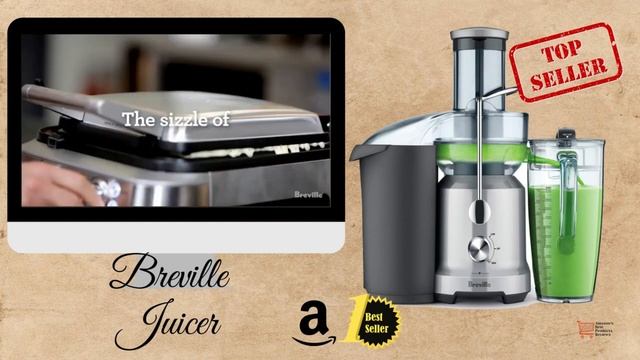 Breville BJE430SIL Juice Fountain Cold Juicer Review | Breville Juicer смотреть онлайн
