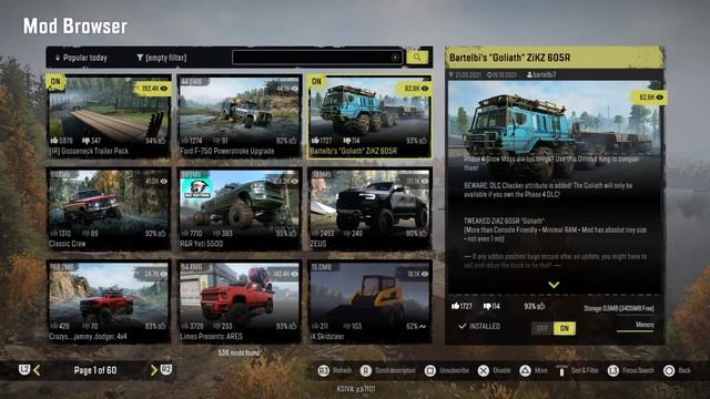 SNOWRUNNER - How to Easily Download Mods for Console PS4 XBOX смотреть онлайн