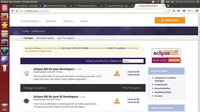 Como instalar o tomcat 7 no eclipse Kepler смотреть онлайн