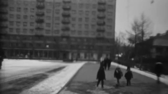 Масленица в Новосибирске, 1968 год, кинохроника Виды города смотреть онлайн