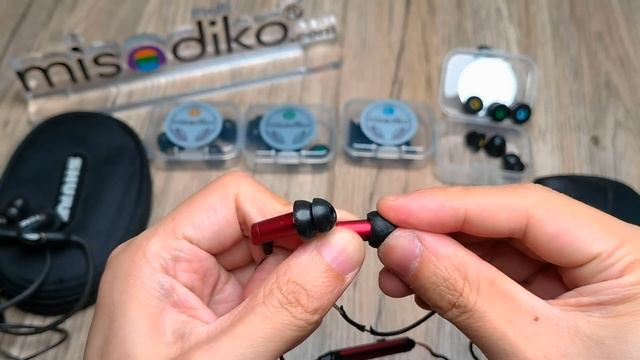 misodiko MD266 Double Flange Memory Foam Eartips Replacement for Shure SE215 SE315 SE535 SE425 SE84 смотреть онлайн
