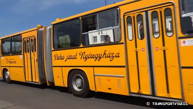 2022.05.01. - M-AN 3283 (MAN Lion's City 18 E) és JSZ-379 (Ikarus 280) a nyíregyházi helyi járatoko смотреть онлайн