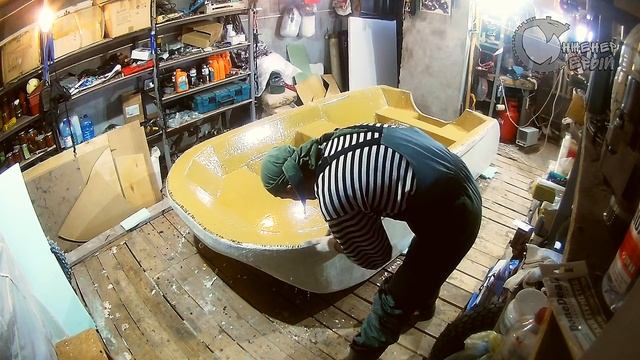 Лодка из стеклоткани своими руками смотреть онлайн