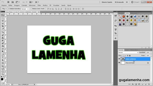 Photoshop - Fazer Múltiplos Strokes. (HD) смотреть онлайн