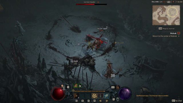Diablo 4 Rouge level 12 solo Malnok Stronghold lv15 смотреть онлайн