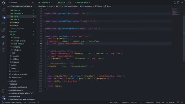 Next.js & Strapi #18 - REST API Filters Query Range Search смотреть онлайн
