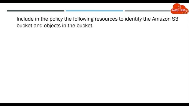 37 Setting up access to an Amazon S3 bucket смотреть онлайн