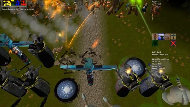 Megaglest - Tower Defense techtree смотреть онлайн