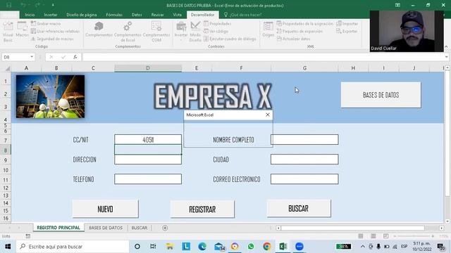 BASE DE DATOS EN EXCEL PARTE 3 смотреть онлайн
