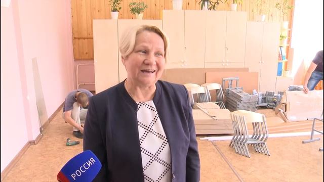 Новая мебель, интерактивные доски появились в 12 школах Вологды смотреть онлайн