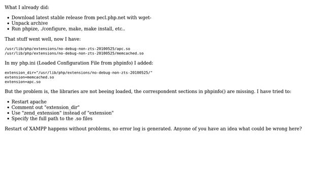 Apple: XAMPP on Mavericks install APC and Memcached смотреть онлайн