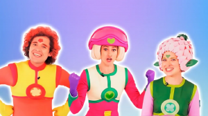 Зарядка с Флорой под песенку Мусоровоз - Песенки Фортуны - Делаем вместе!