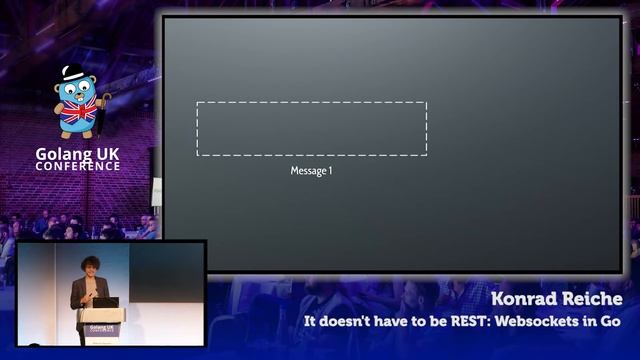 Golang UK Conference 2017 | Konrad Reiche - It doesn't have to be REST: Websockets in Go смотреть онлайн