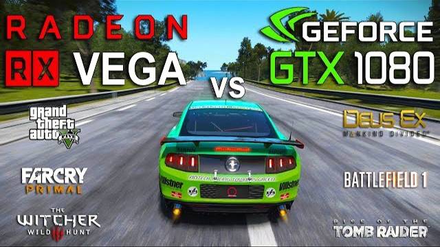 RX VEGA 64 Vs GTX 1080 Test In 7 Games
