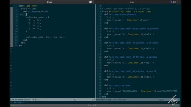 exercism.io 26 rna transcription смотреть онлайн