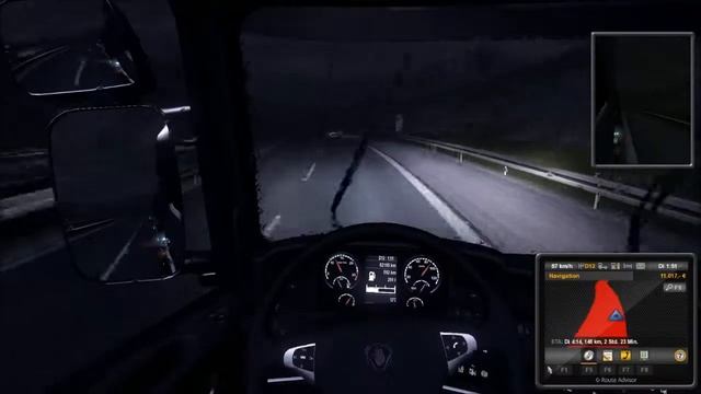 Let´s Play Euro Truck Simulator 2 #4 Die erste Nachtfahrt смотреть онлайн