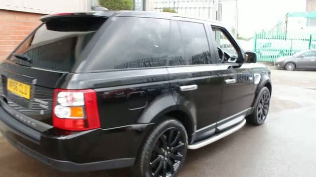 Range Rover Sport TDV6 HSE Finished In Java Black At Rix Motor Company смотреть онлайн