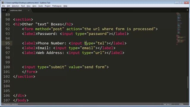 Alternative Text Box Fields and Textarea in a Web Form смотреть онлайн