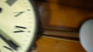 Часы ОЧЗ настенные механические СССР с боем  1957 года выпуска