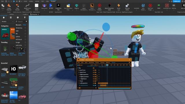 КАК АНИМИРОВАТЬ В РОБЛОКС СТУДИО MOON ANIMATOR 2 смотреть онлайн