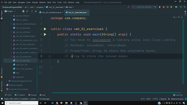 Java Tutorial: Exercise 4 - Online Library смотреть онлайн