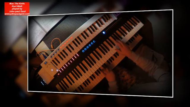 Mac The Knife - Kurt Weill - Played by John-paul Gard - Hammond Organ - Traditional Jazz смотреть онлайн
