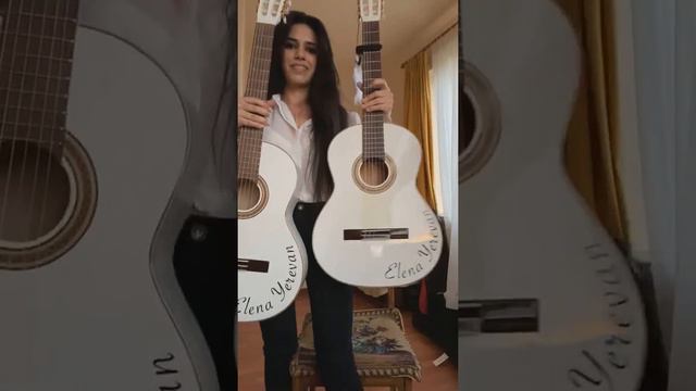 Elena /Yerevan/ I Received A Guitar As A Gift From The La Mancha Guitars Brand Again