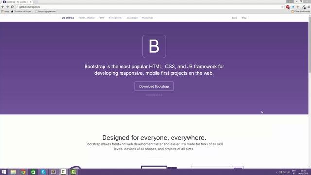 About Bootstrap 3 смотреть онлайн