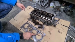 Замена прокладки ГБЦ на Ниссане