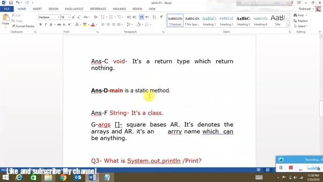 What is class/public static void main(String args[])/System.out.println ? in Hindi full detail/2018 смотреть онлайн