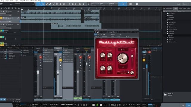 Обзор RedLightDist vst - искажалка для гитары и не только смотреть онлайн