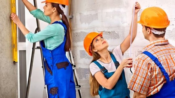 Какие  профессии строят дом?