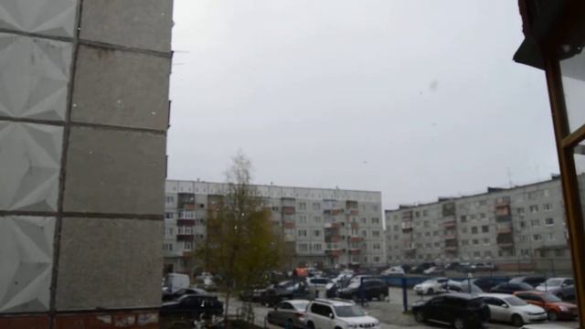 Погодка в Сургуте 25.05.14 г начало лета со снегом ! смотреть онлайн