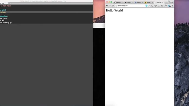 Minimal ReactJS setup | Learn ReactJS in steps Episode 1 смотреть онлайн