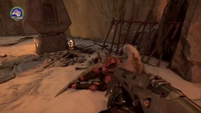 DOOM 4K 60FPS ДУМ ИГРОФИЛЬМ на русском прохождение без комментариев сюжет фантастика