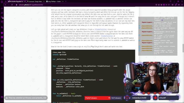My Godot Game Dev Journey - Roguelike Part 1 | VOD смотреть онлайн