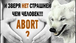 И ЗВЕРЯ НЕТ СТРАШНЕЙ,ЧЕМ ЧЕЛОВЕК